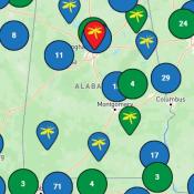 Alabama Participants Locations