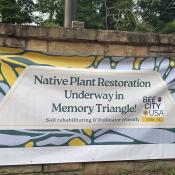 Native Plant Restoration Underway! banner