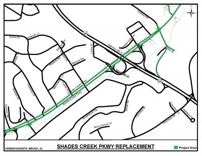 Spire Pipeline Replacement Project- Shades Creek Parkway