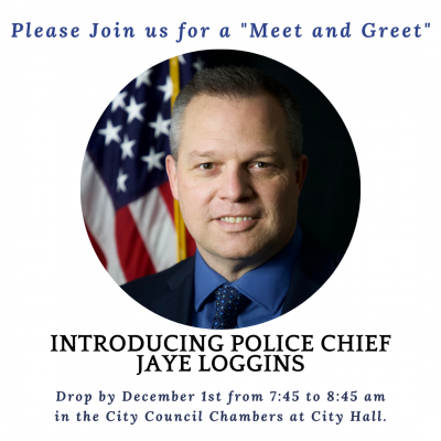 Meet and Greet New Police Chief Jaye Loggins