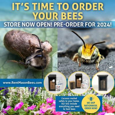 Rent Mason and Leafcutter Bees